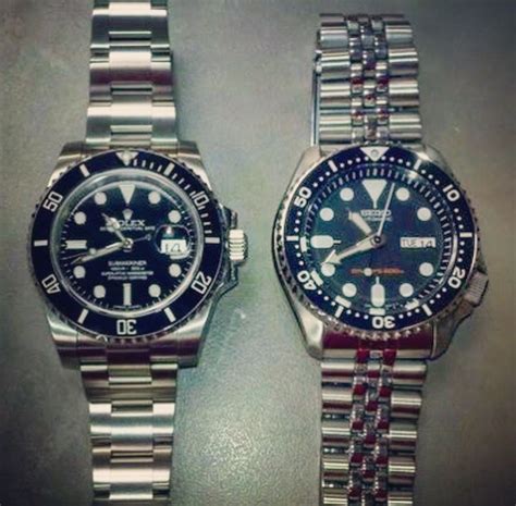 seiko vs rolex movement|seiko rolex submariner.